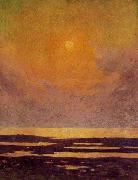 unknow artist Sunset on the Coast China oil painting reproduction